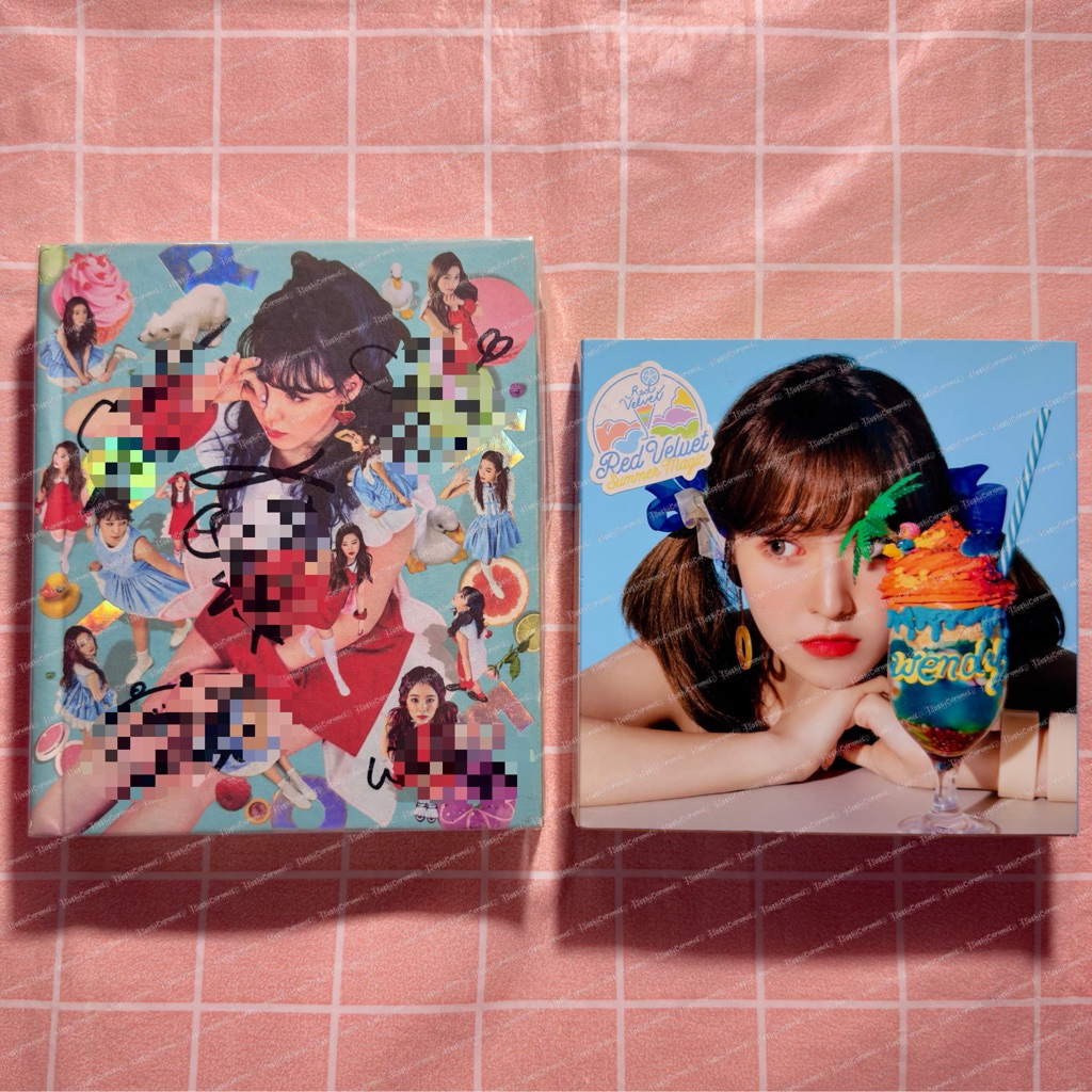 [ BACA DESC ] ALBUM ONLY RED VELVET ROOKIE SIGNED SUMMER MAGIC LIMITED EDITION SUMMAG IRENE SEULGI W