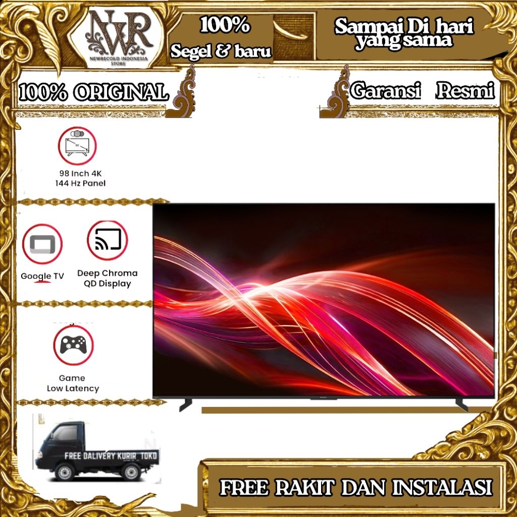 SHARP 4T C98HN700X Android TV 98 Inch