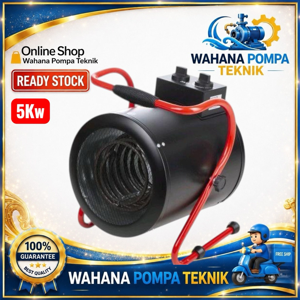 blower pemanas ruangan heater 5kw Blower Pemanas ruangan 5kw 380v 3Ph blower pemanas ruangan heater 