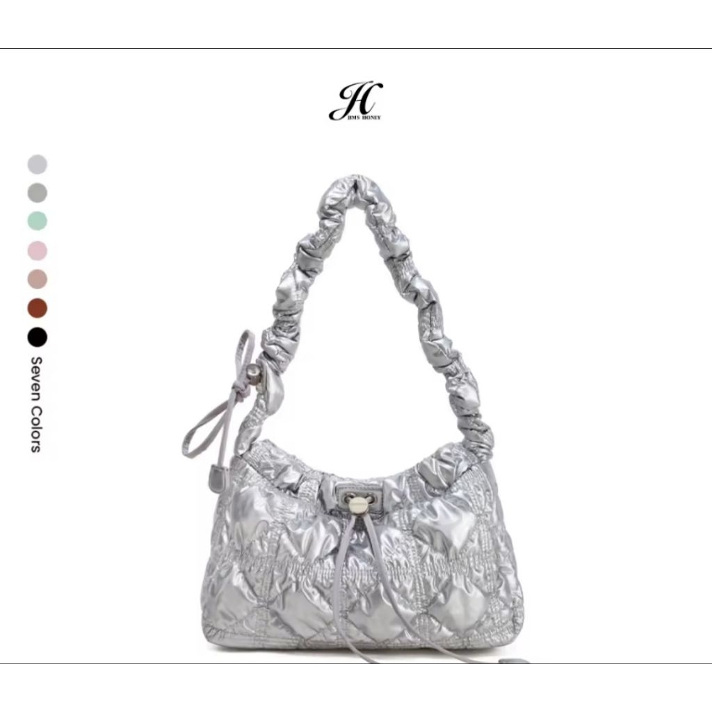 Tas Jims Honey Warna Silver