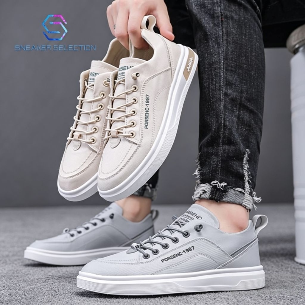 SNEAKER.SELECTION Sepatu Sneakers Kasual Pria Original Terbau -  Sepatu Sneakers Kanvas Pria | Sepat