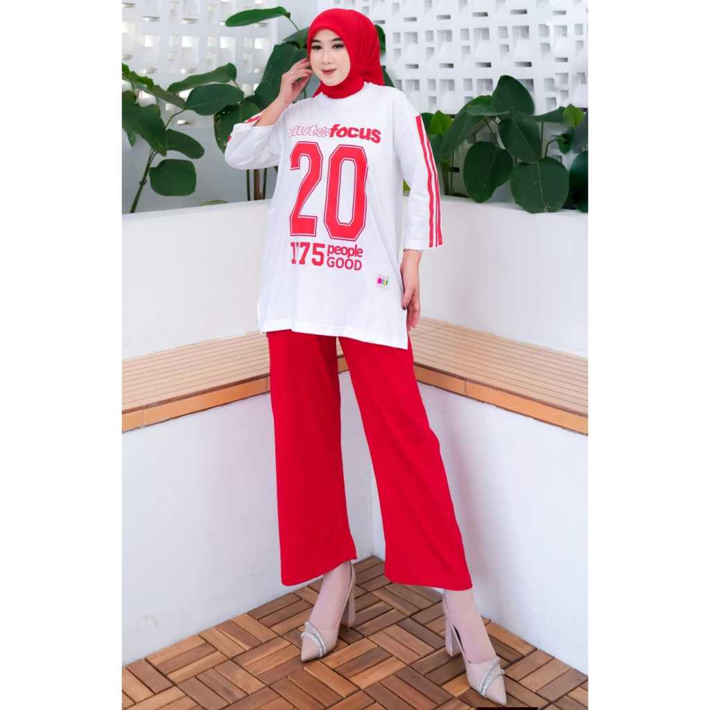basic one set/seragam merah putih kaos Agustusan lomba /kaos merah putih lapis salur cargo aulia jum