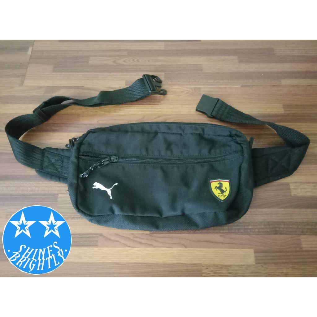 Tas kecil brand puma x ferrari