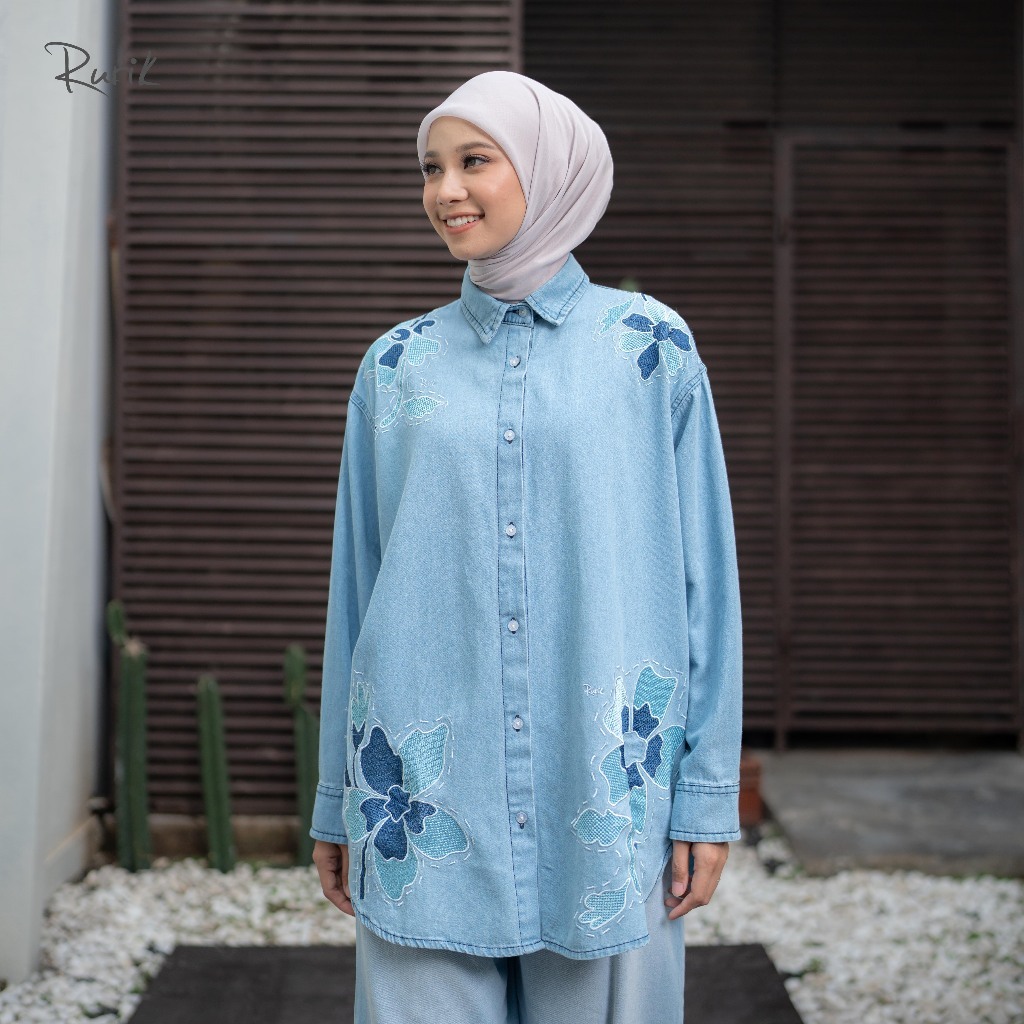 Rurik Kemeja Bordir Rurik Degavi Embroidery Shirt