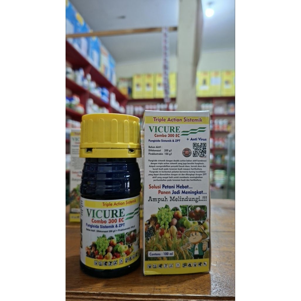 Fungisida VICURE 300 EC - Fungisida Sistemik & ZPT + Anti Virus