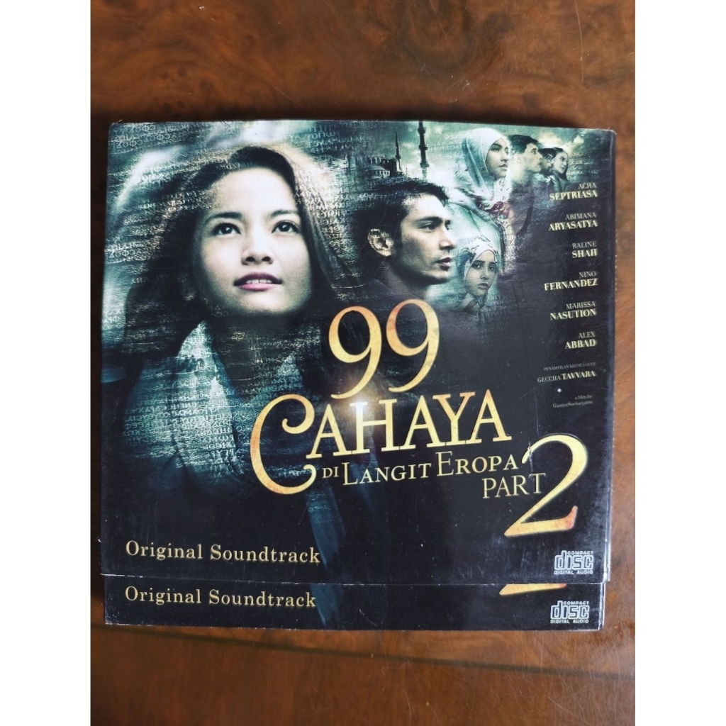 CD Musik 99 CAHAYA DI LANGIT EROPA part 2 Original soundtrack