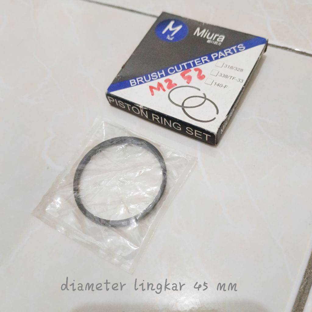 Ring piston mesin bor tanah miura MZ-52