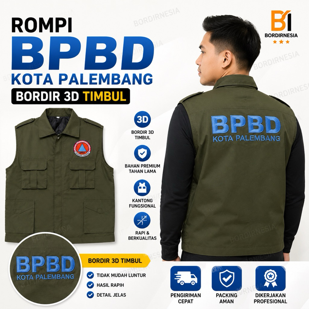 ROMPI BPBD TERBARU 2026 QUALITAS PREMIUM