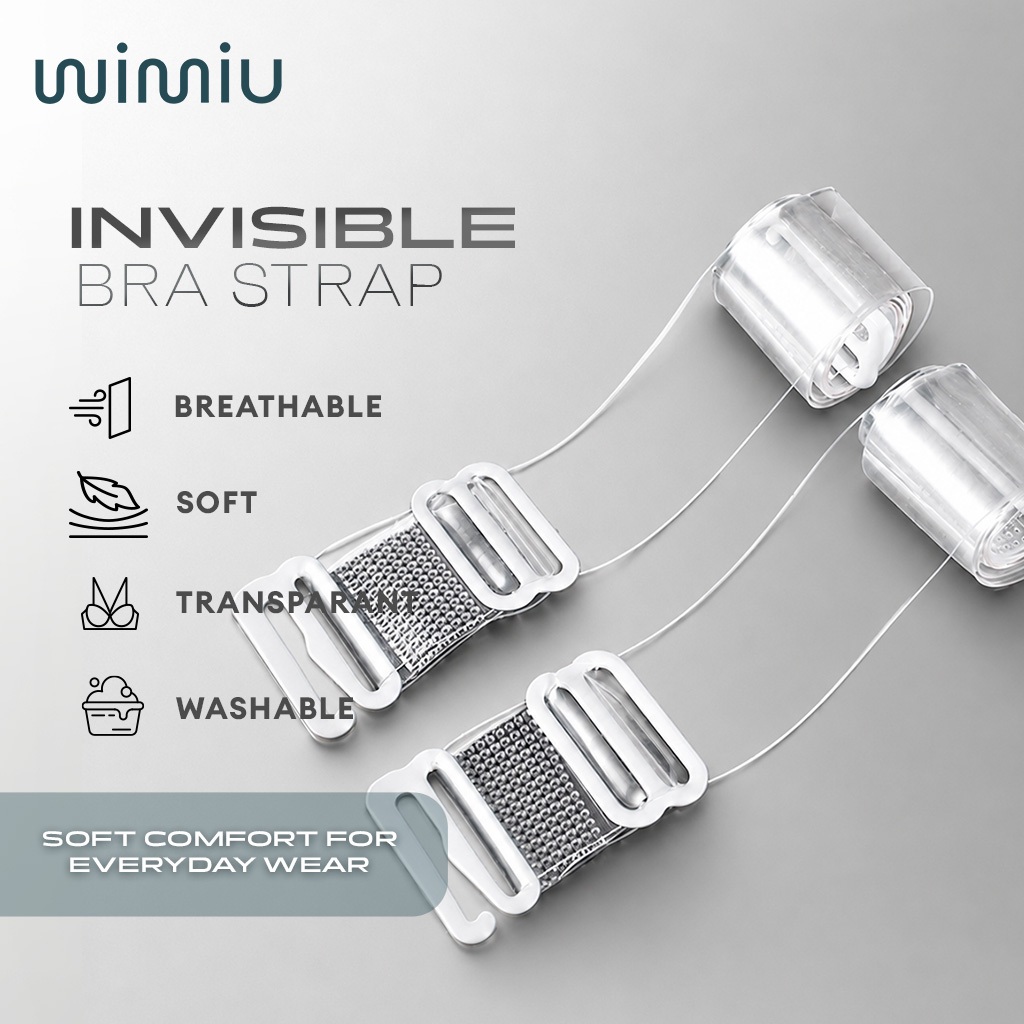 WIMIU Tali BH Tali Bening Tali Invisible Tali Bra Invisible Bra Strap Bra