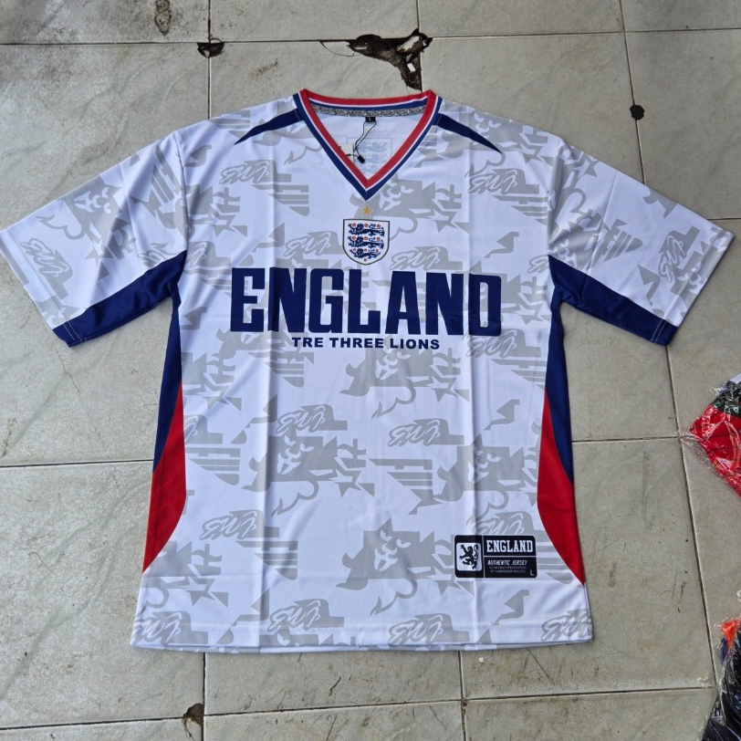 Jersey Pria Baju Bola Negara Club England Bisa Costum Nama Nomer/ Baju Atasan Pria Dewasa Bola