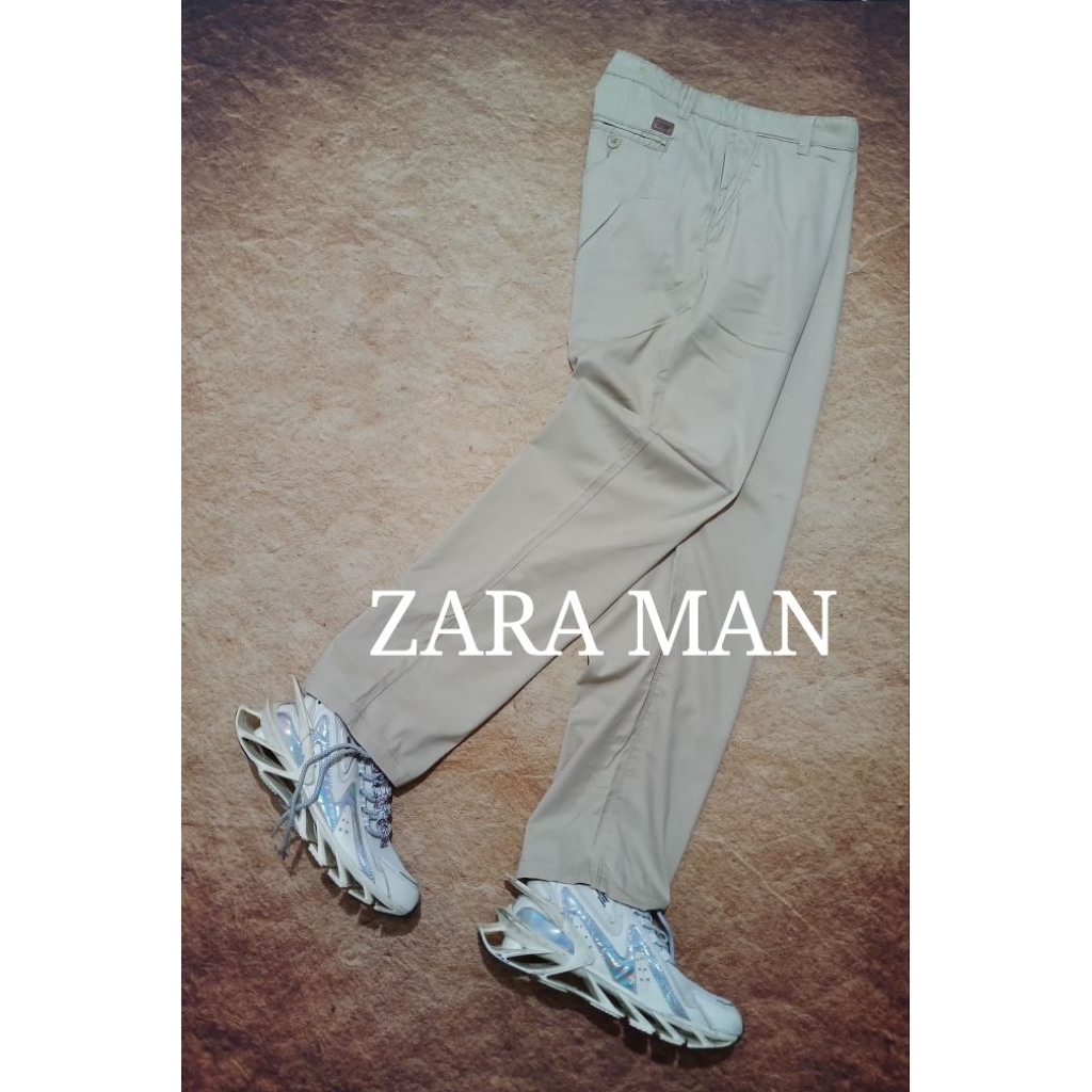 celana chinos ZARA MAN model reguler bekas pakai recomend