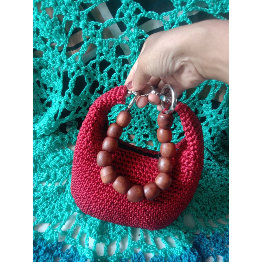 tas tenteng rajut