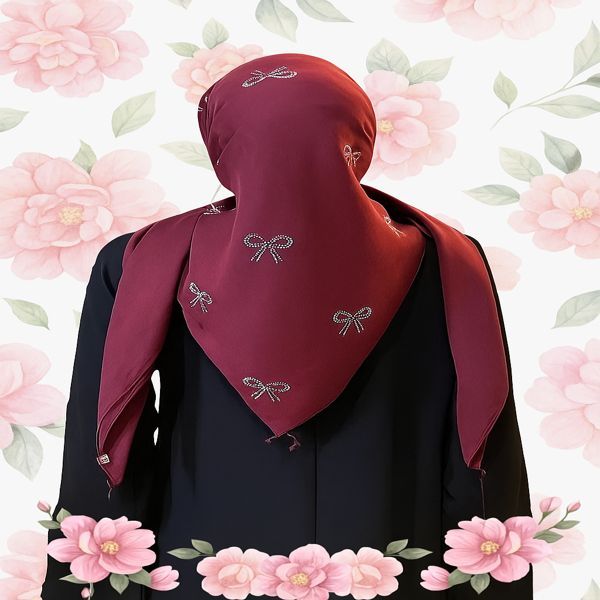 hijab segiempat square premium payet pres tabur swarovski pita by.azura_hijab