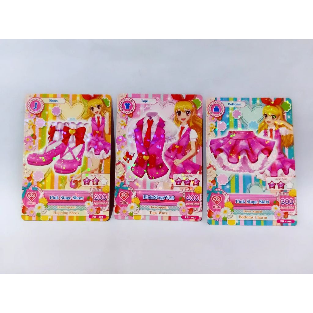 Kartu Aikatsu Ichigo Hoshimiya Pink Stage