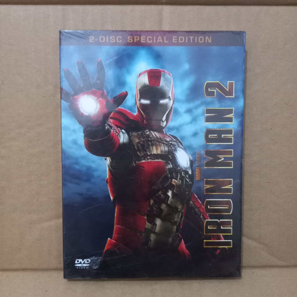 DVD Film IRON MAN 2 .  2 Disc Special Edition . Original Asli .