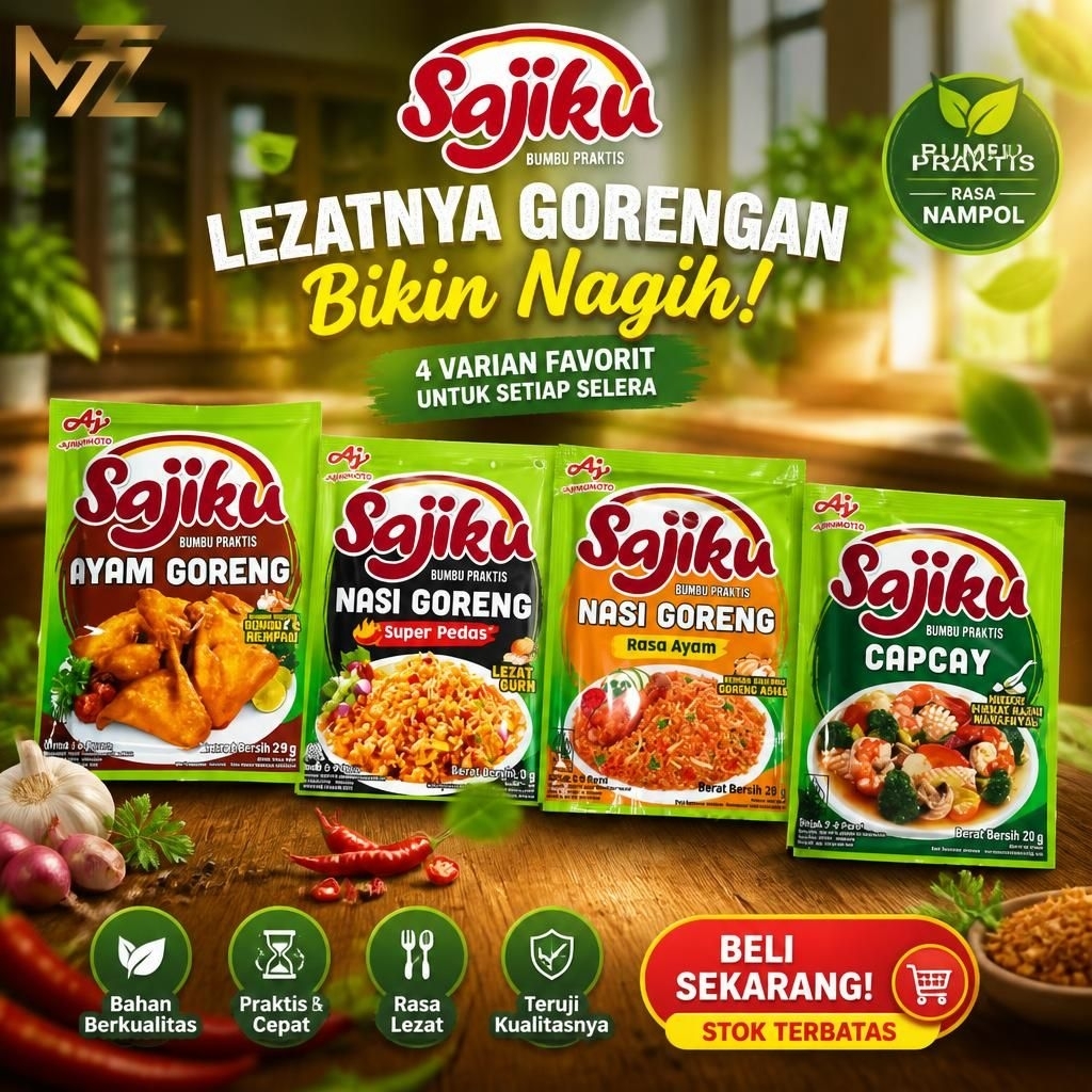 Bumbu Praktis Nasi Goreng Capcay Ayam Goreng Sop