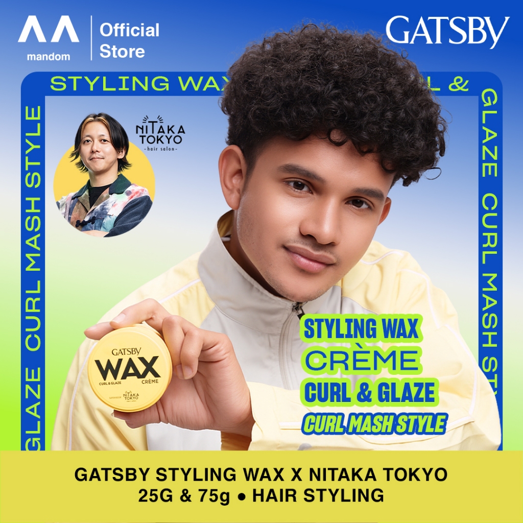 GATSBY Styling Wax X Nitaka Tokyo (75gr & 25gr)