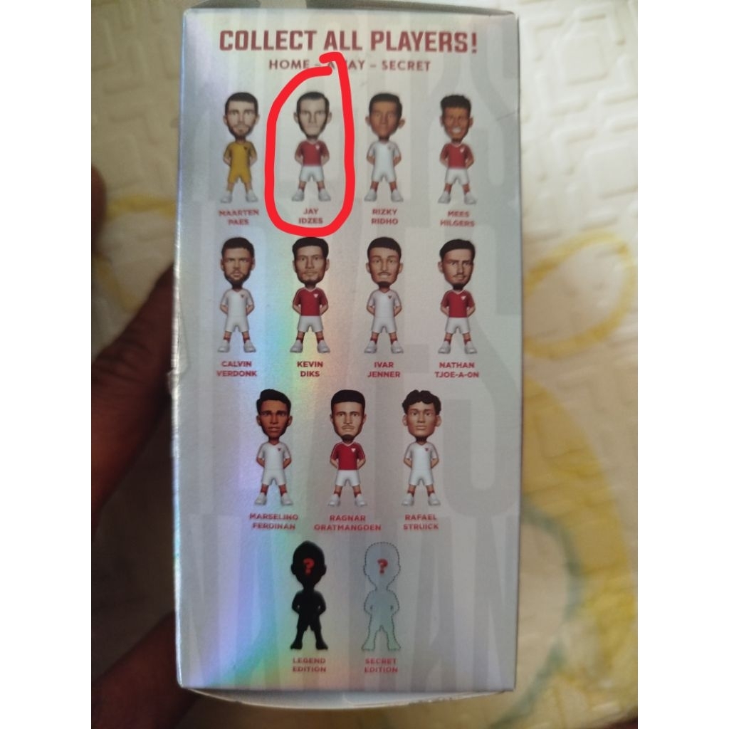 figure timnas JAY IDZES ( MERAH )