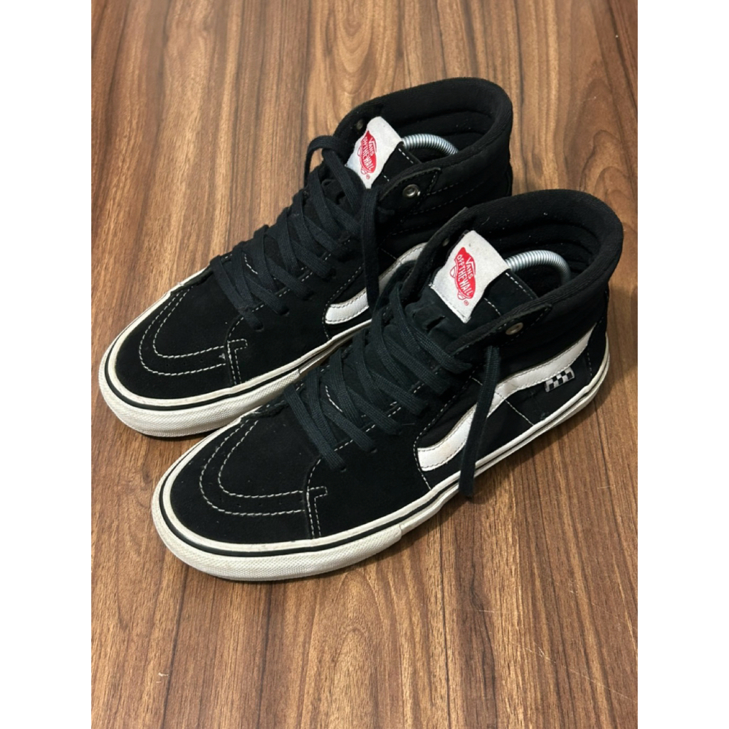 vans sk8 hi pro skate bw