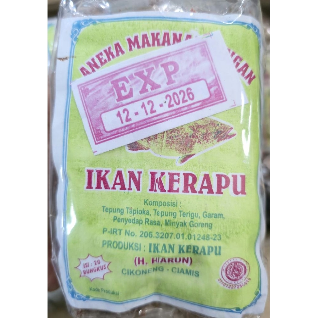Piksus Macaroni Ikan Kerapu Pedas/ Makaroni Pedas / Macaroni Kerang/ Basreng