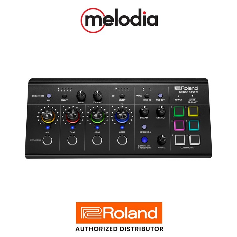 Roland Bridge Cast X Dual-bus Streaming Mixer and Video Capture