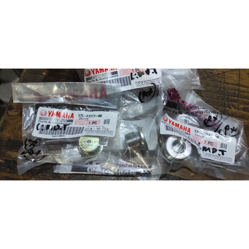 BAUT MUR AS SOK SHOCK DEPAN MIO LAMA 5TL DRAT DERAT ASLI ORIGINAL YAMAHA
