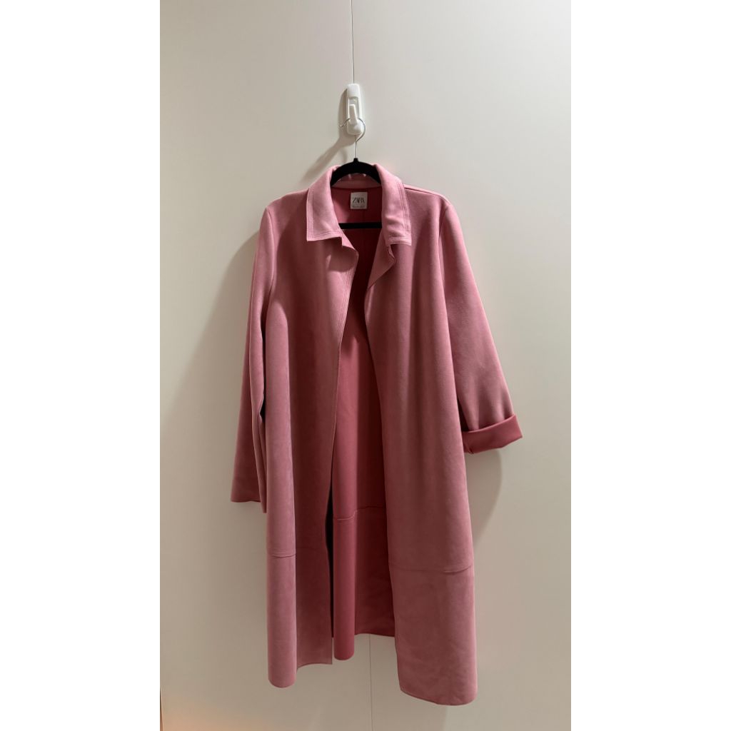 Zara Suede Jacket - Pink