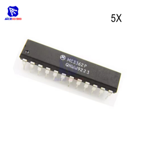 5PCS/Lot IC Chips MC3362P MC3362 DIP-24 Original Integrated Circuits