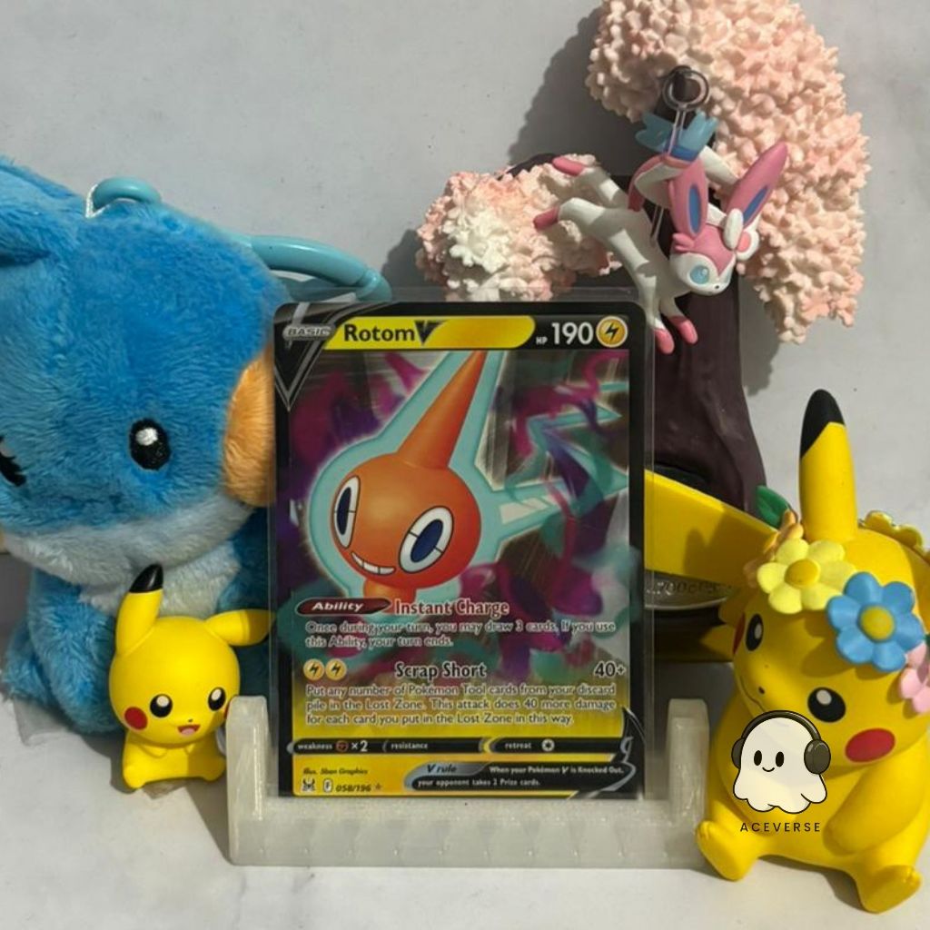 RotomV 058/196 - Kartu Pokemon Inggris (English)