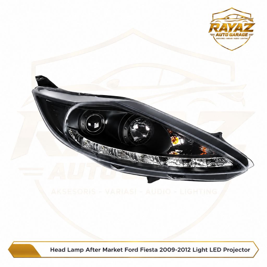 HEADLAMP - FORD FIESTA 2009-2012 - LED - PROJECTOR