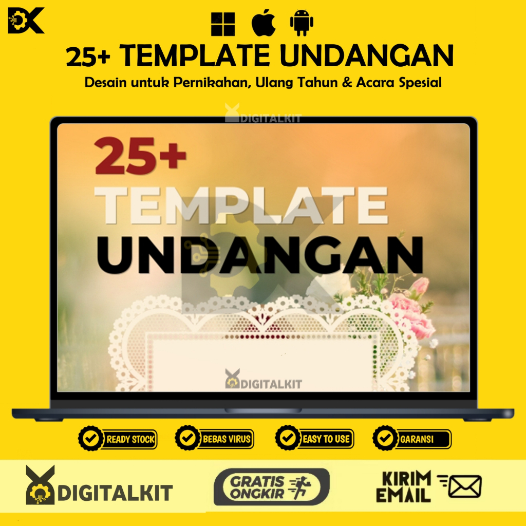 [T0978] 25+ Template Undangan Digital | Desain Undangan