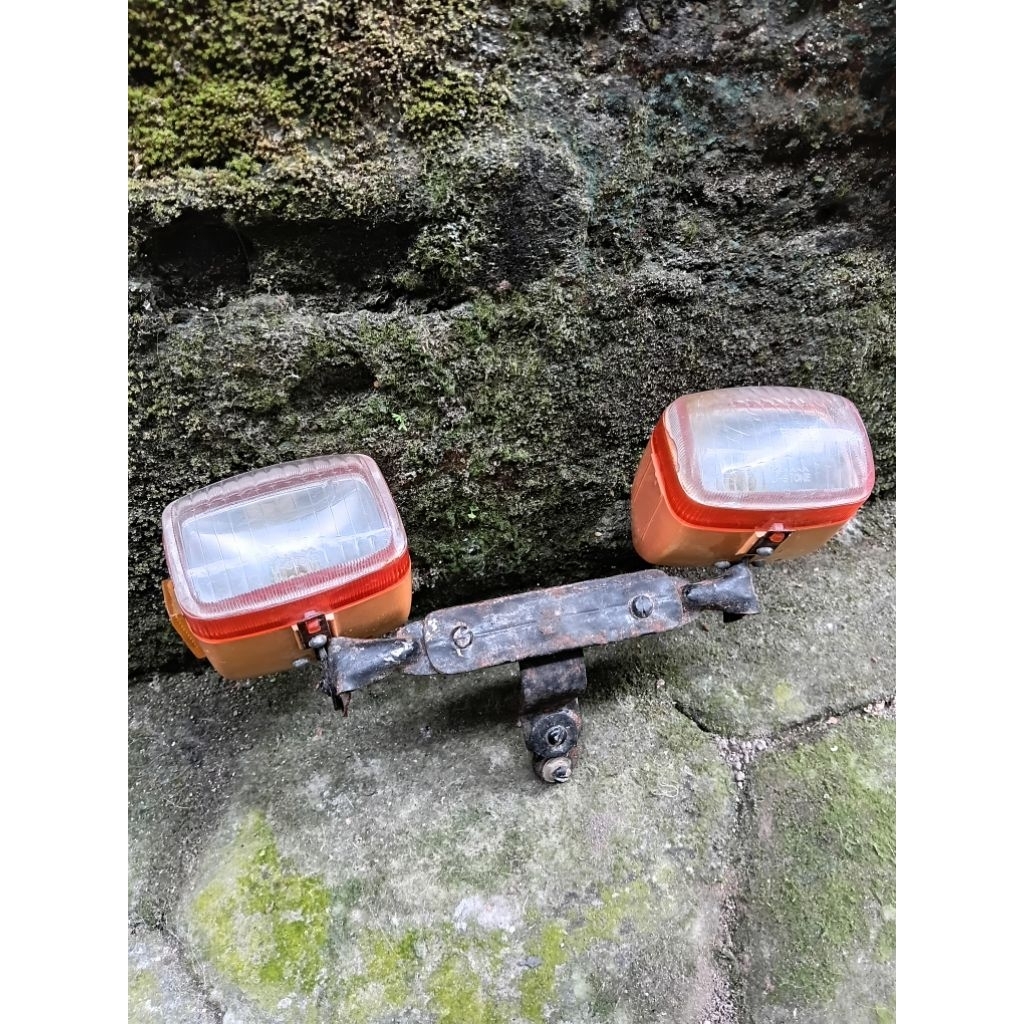 Lampu sepeda jadul/lampu sepeda vintage