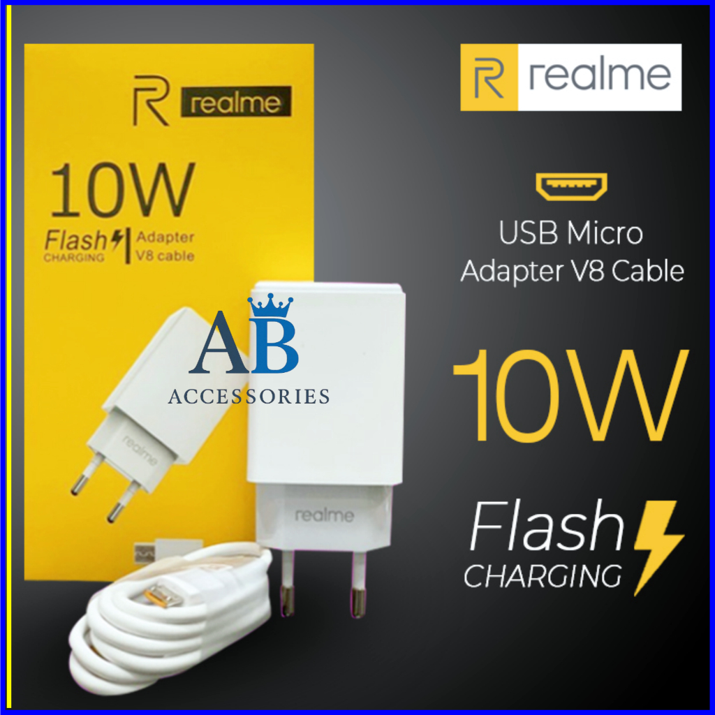 CHARGER REALME BAWAAN HP ORIGINAL 100% 5i C1 C2 C3 C11 C12 C15 C21Y realme 3 realme 5 5i UI original