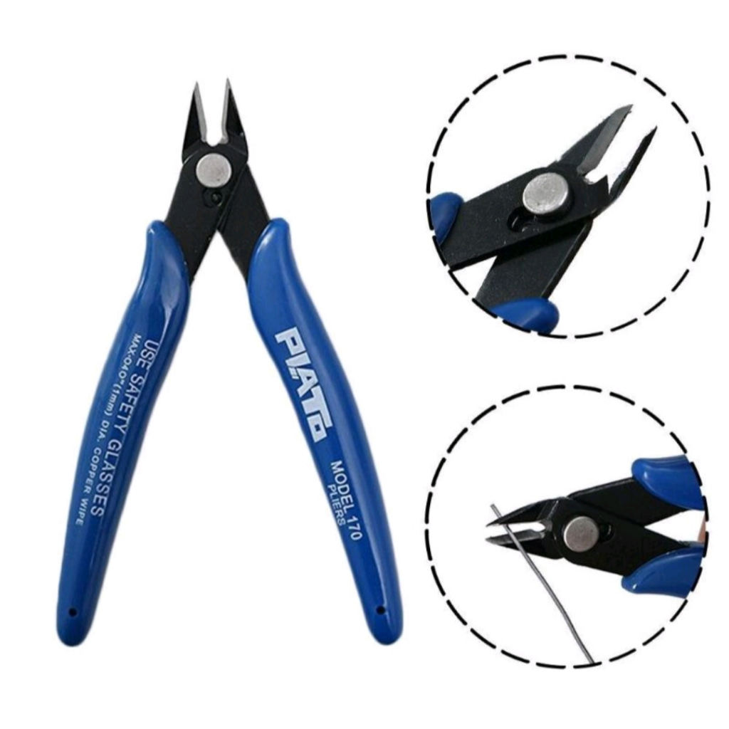 tang plato pemotong kawat wire cutter nipper mini tang