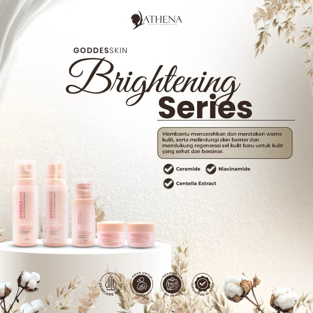 Goddesskin by Athena - GS+ Paket Brightening Series
