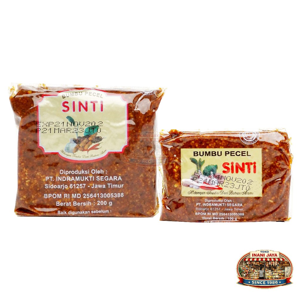 Sinti Bumbu Pecel Instan - Peanut Sauce - Sambel Pecel