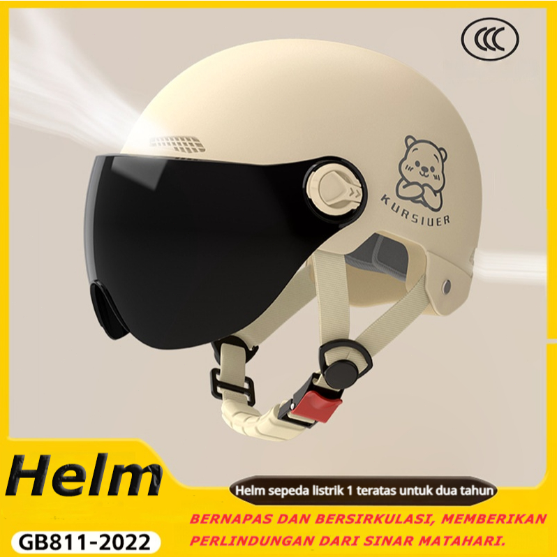 Helm Half Face/Helm Full Face Dewasa Murah Tahan Benturan helm pria/wanita