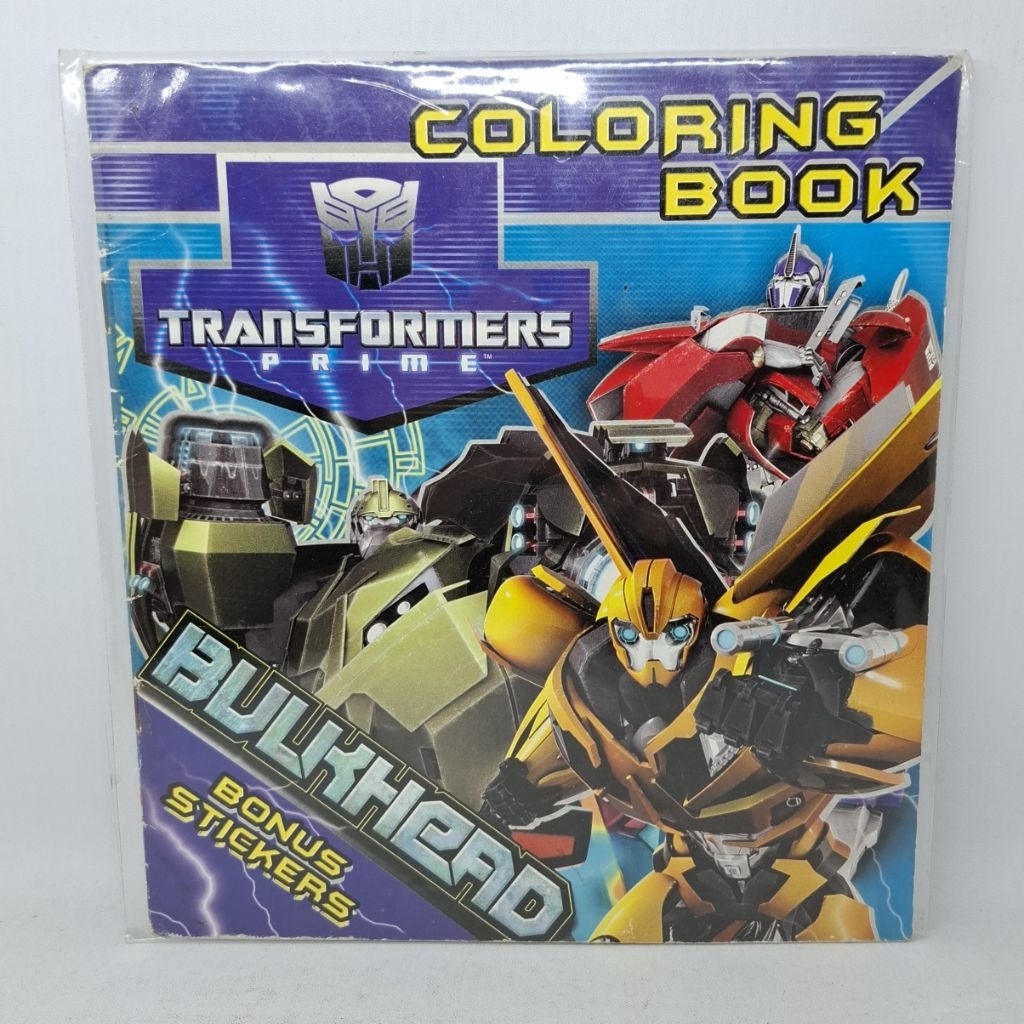 Coloring Book Transformers Hasbro Bulkhead