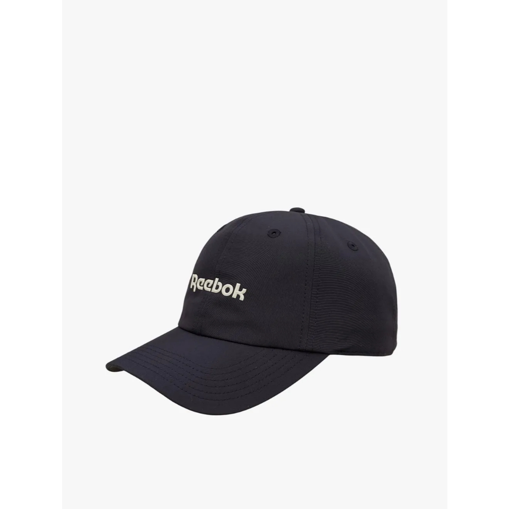 Topi running sport REEBOK olahraga lari cap serut unisex hitam