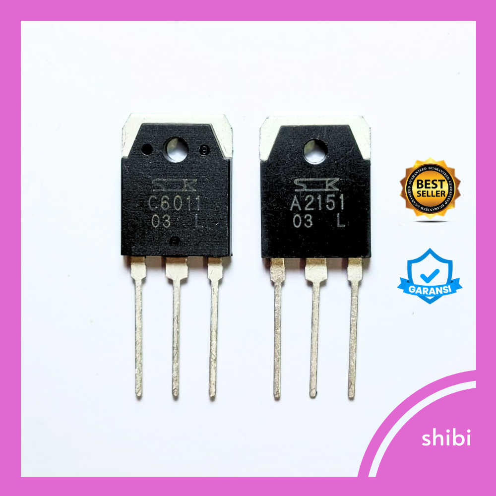 C6011 A2151 Sepasang GARANSI Sanken Alegro  Transistor C 6011 A 2151