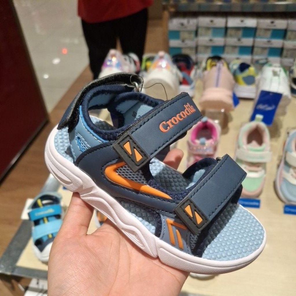 sepatu sandal anak cowok 22 sd 26 CROCODILE 100% original