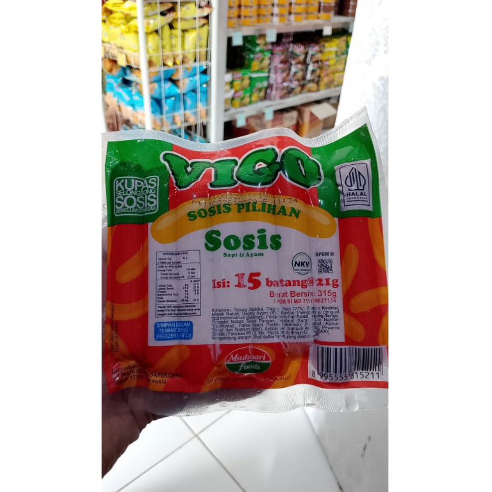 Sosis Vigo Merah 315Gr