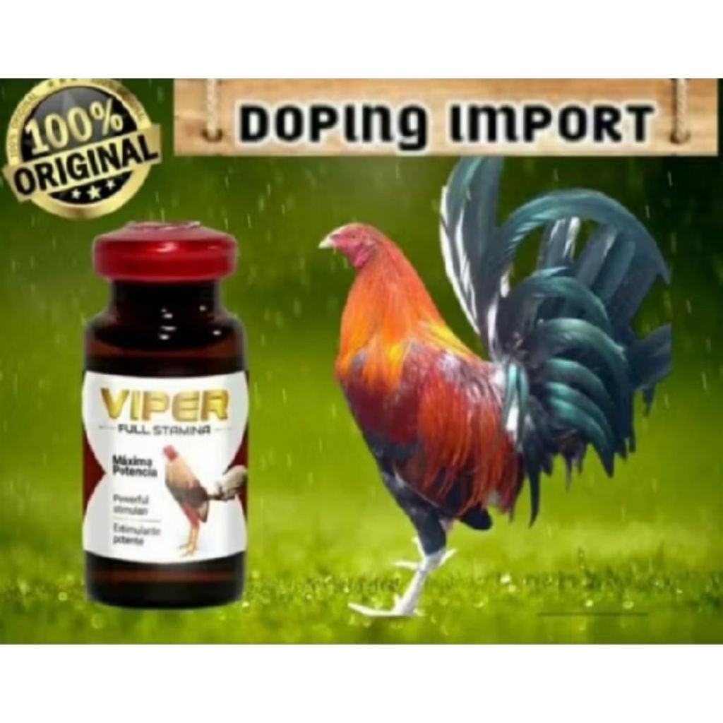 Doping Ayam Import Injeksi/Suntik VIPER FULL STAMINA