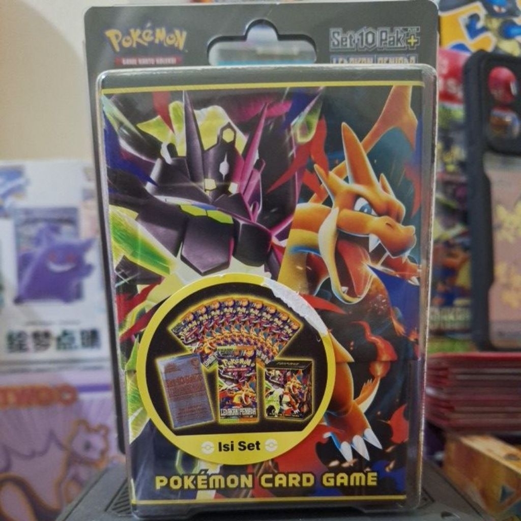 Set 10 Pak Plus Ledakan Peniada Pokemon TCG indonesia
