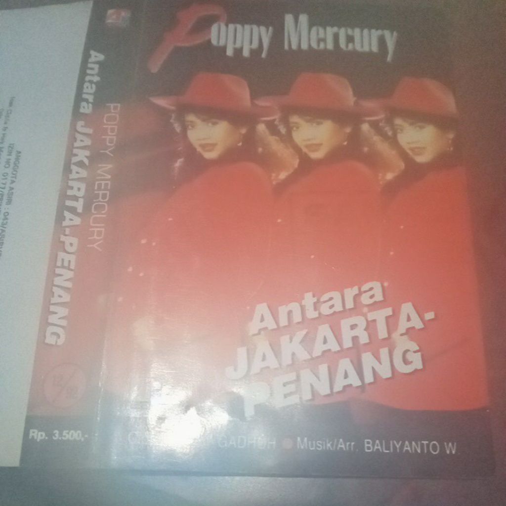 kaset pita POPPY MERCURY Z-129