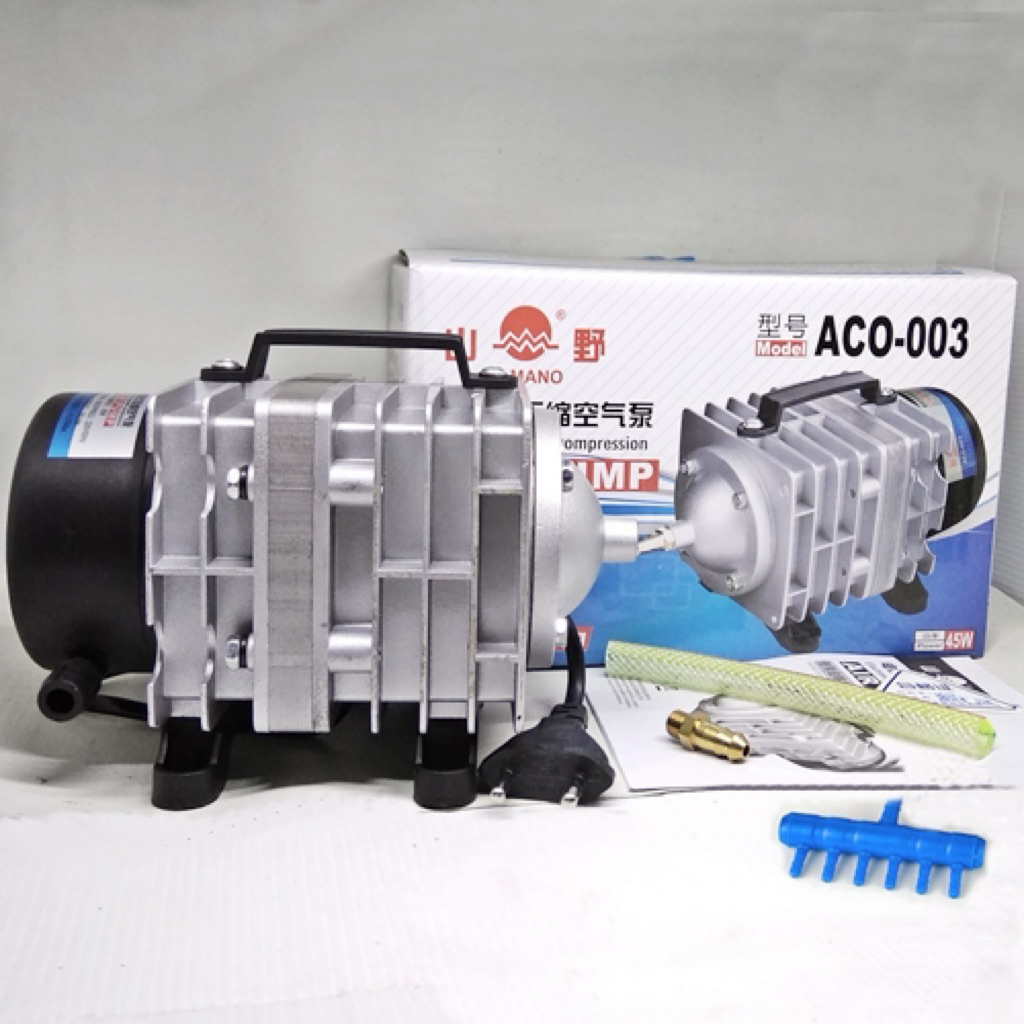[Chan Aquatic] Mesin Airator Yamano ACO-003 | Mesin Pompa Udara Yamano ACO-003