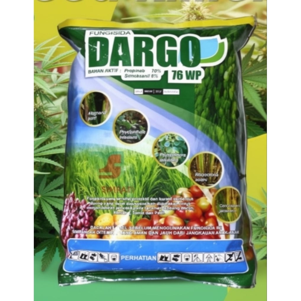 Fungisida Dargo 76WP 1KG - Kontak, Protektif, Kuratif