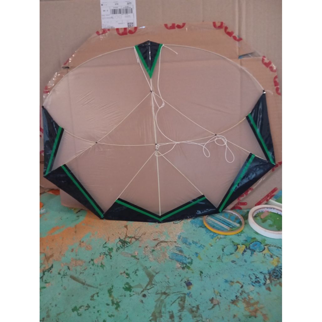 layang layang papiran mini warna-warni,,,full fiber. RANDOM