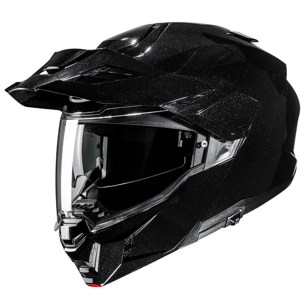 HJC i80 BLACK GLOSSY FULL FACE MODULAR HELM HJC MODULAR ORIGINAL