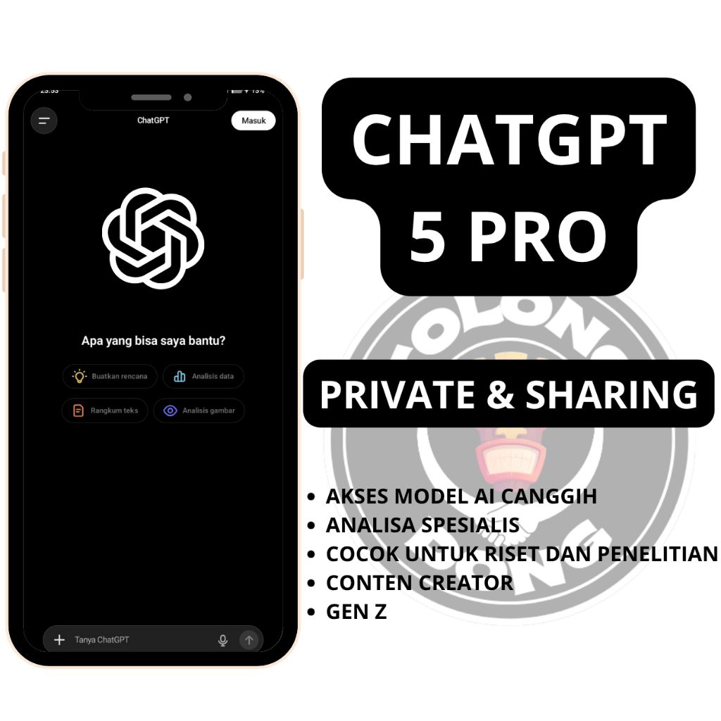 PROMPT CHATGPT PLUS CHATGPT GO FULLSET TEMPLATE UNTUK SEKOLAH & BISNIS